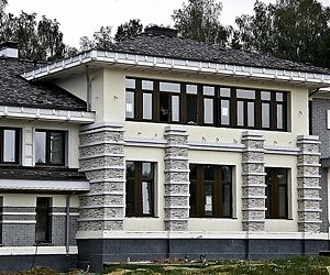Двухэтажный особняк в Московской области